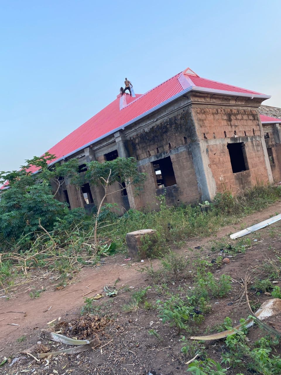 Completed Metcopo aluminium roofing project — price per metre Nigeria 2026