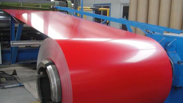 Coloured aluminium flat sheets from Gods Promise Aluminium ready for installation