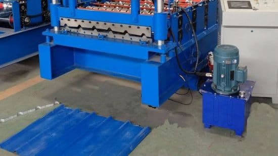 Production of aluminium roofing sheets at Gods Promise Aluminium factory