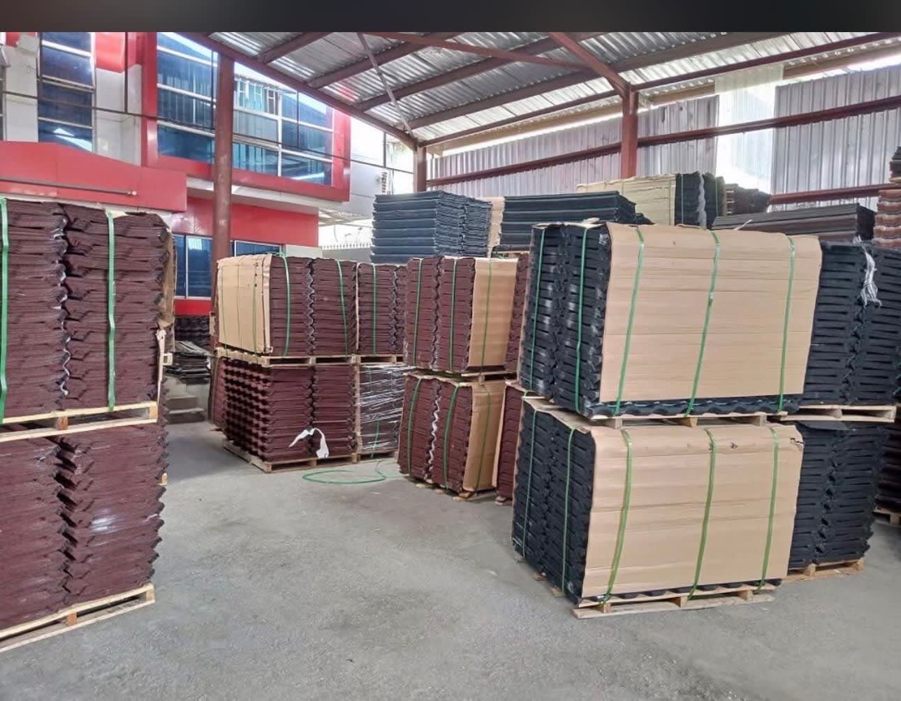 Gerald roofing sheet available alll design